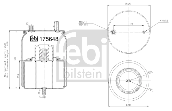 Bellow, air suspension